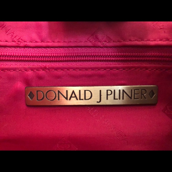 Donald J. Pliner - Purse/Handbag, Beautiful Orange Color, Excellent Condition - Picture 5 of 7